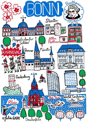 Bonn Postcard - Julia Gash