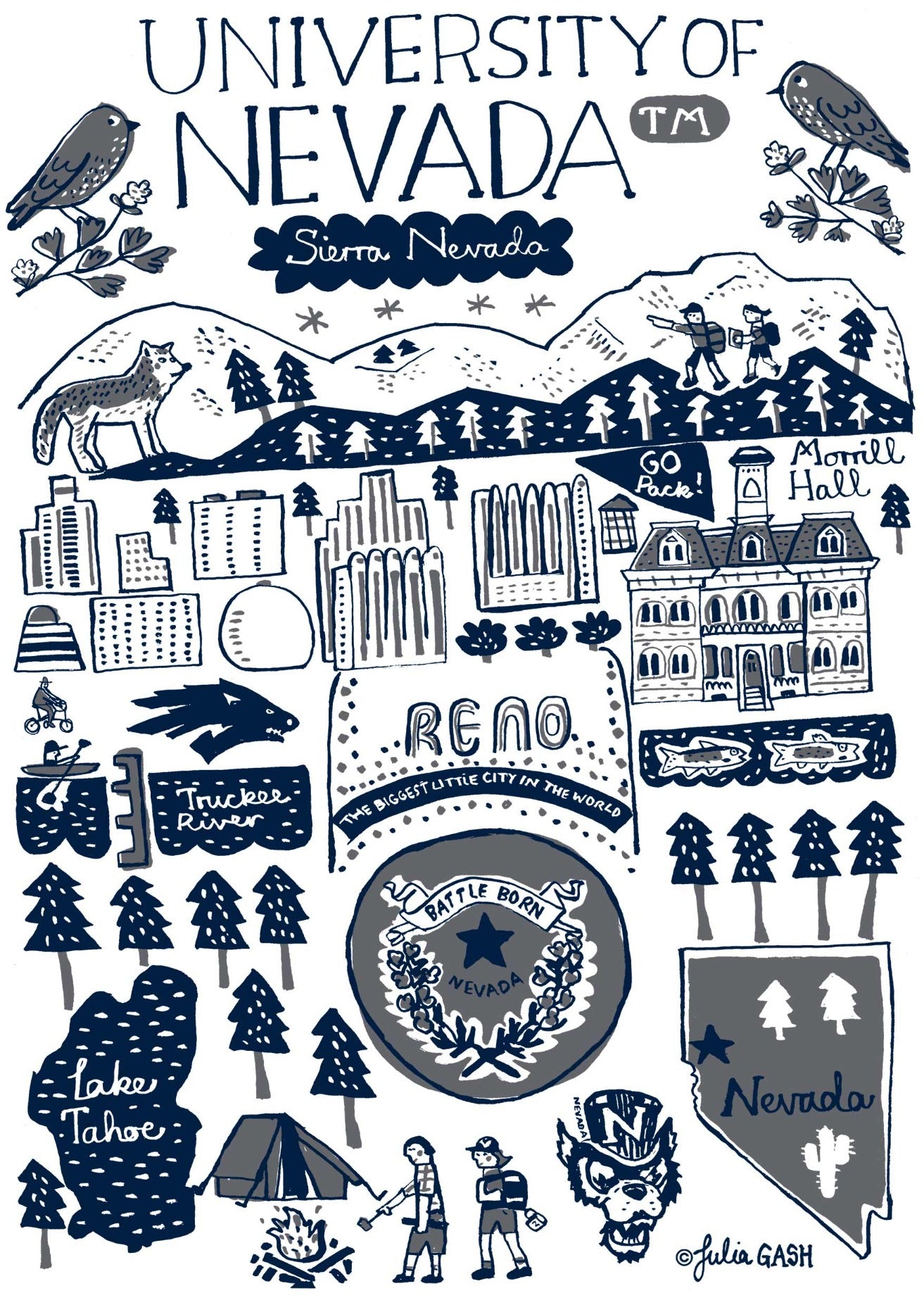 University of Nevada by Julia Gash