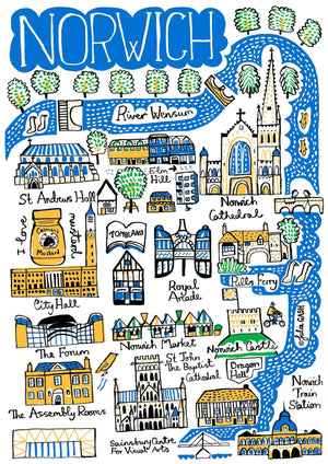 Norwich Postcard - Julia Gash