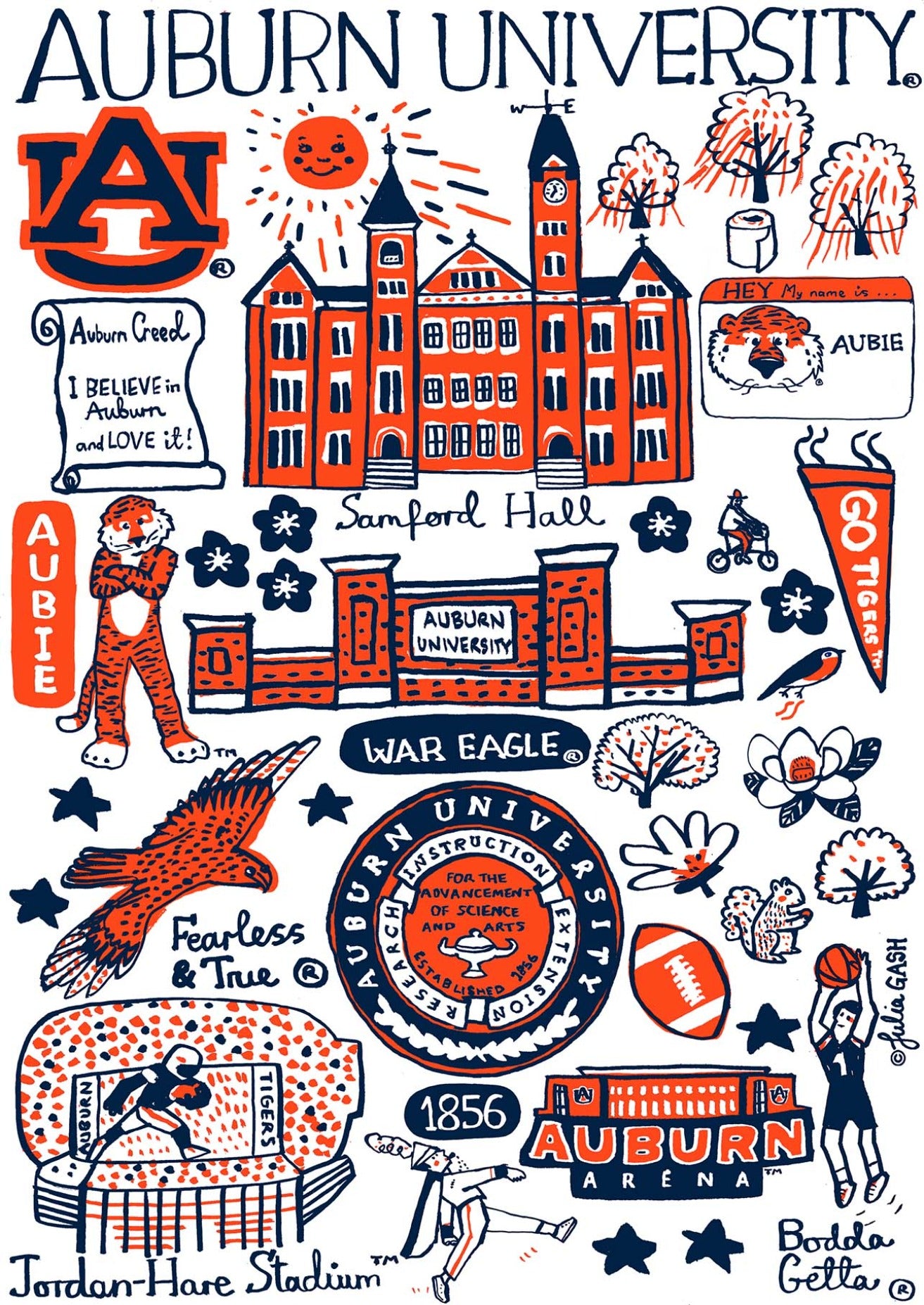 University of Auburn by Julia Gash