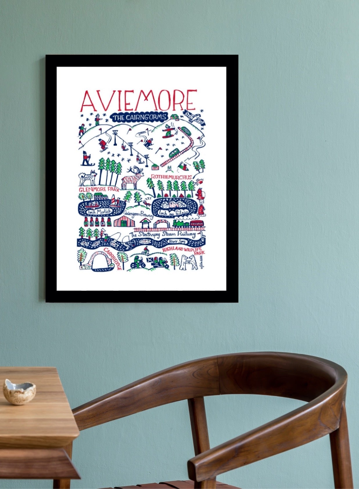 Aviemore Art Print - Julia Gash