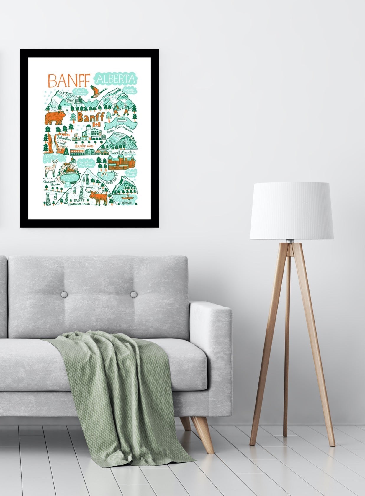 Banff Art Print - Julia Gash