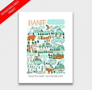 Banff Art Print - Julia Gash