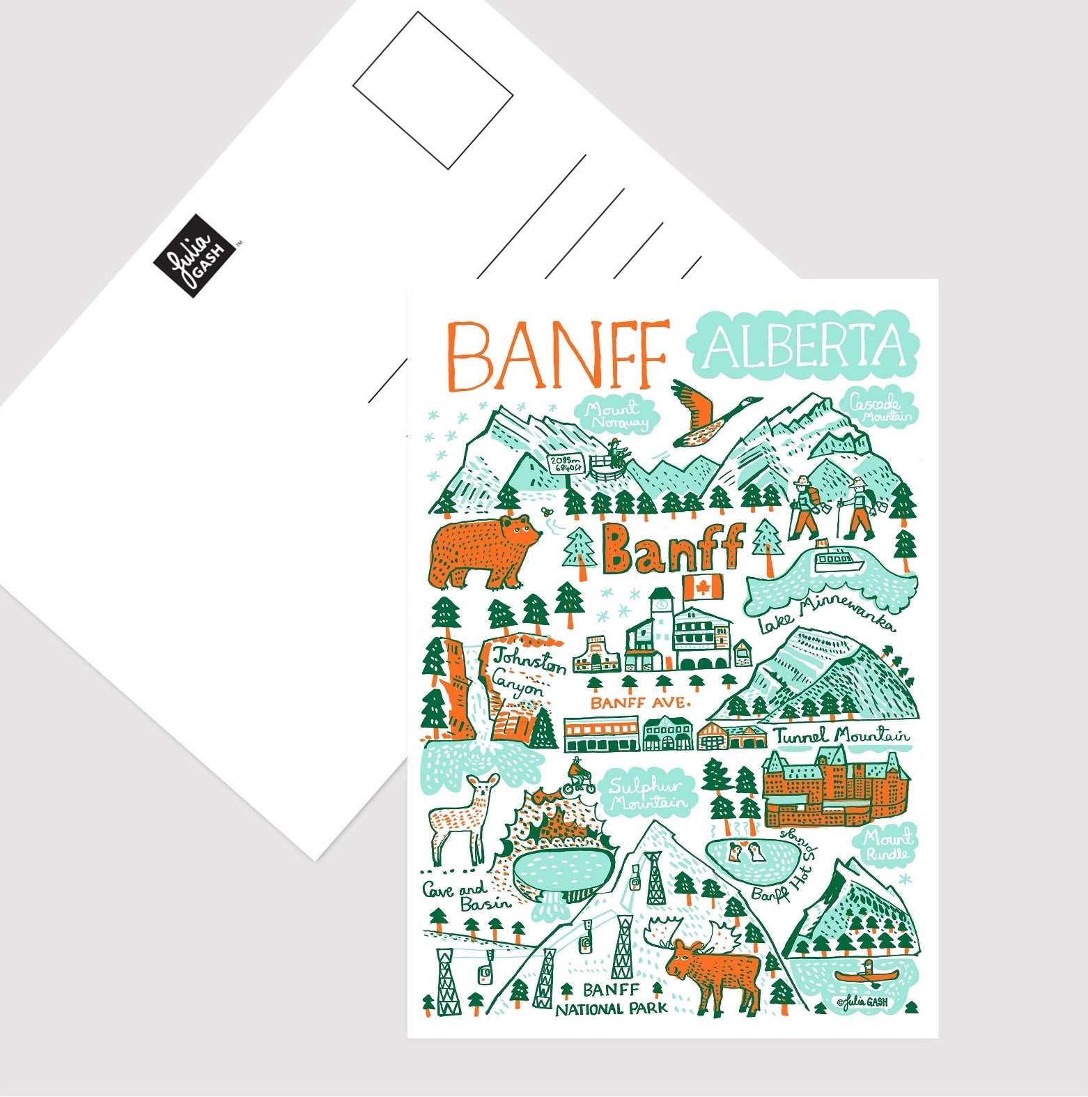 Banff Postcard - Julia Gash