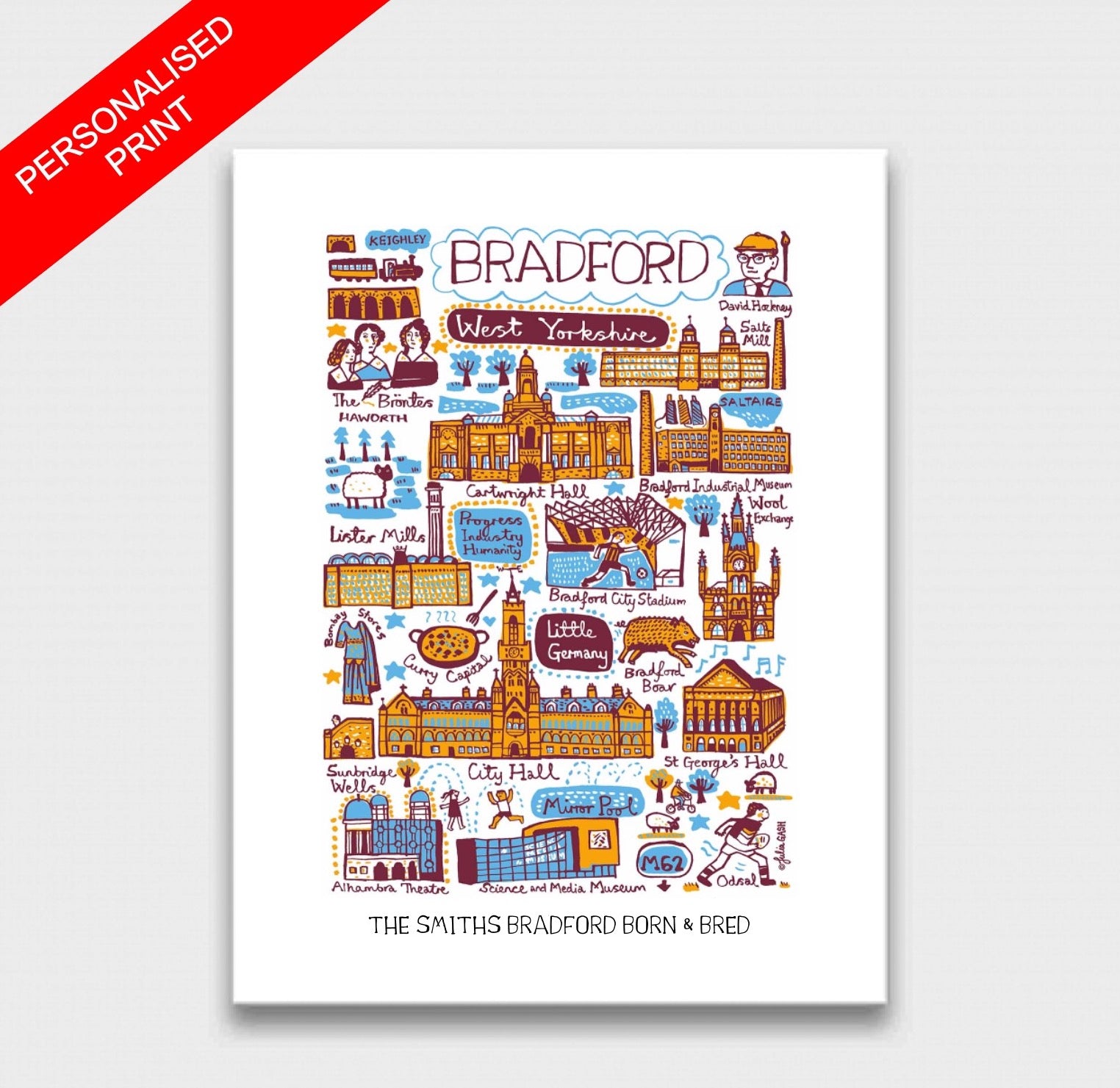 Bradford Art Print - Julia Gash