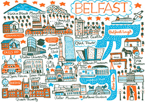 Belfast Art Print  by Julia Gash