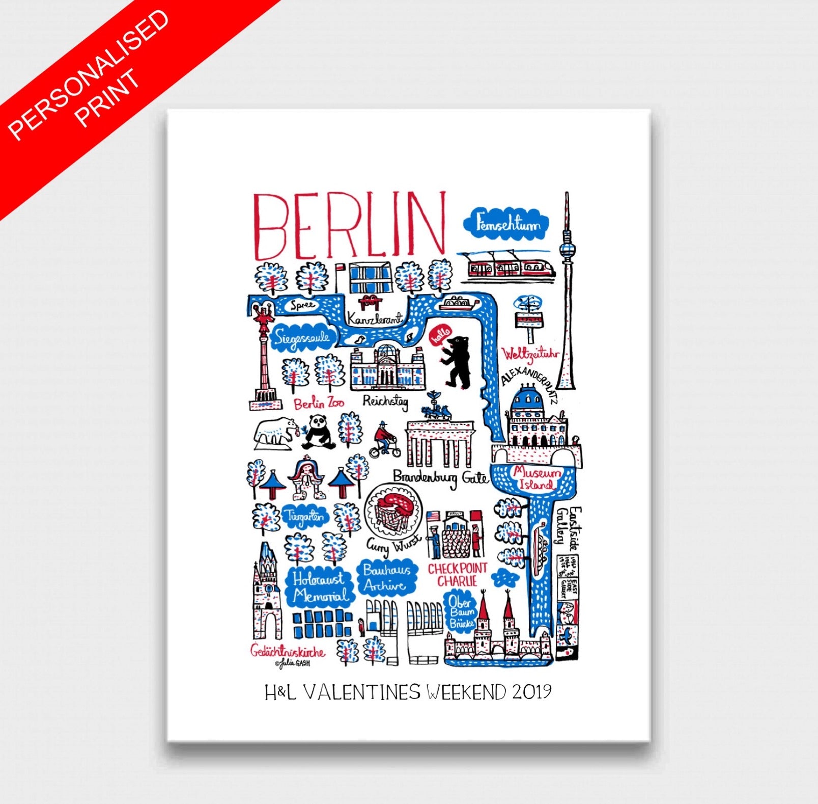 Berlin Art Print - Julia Gash