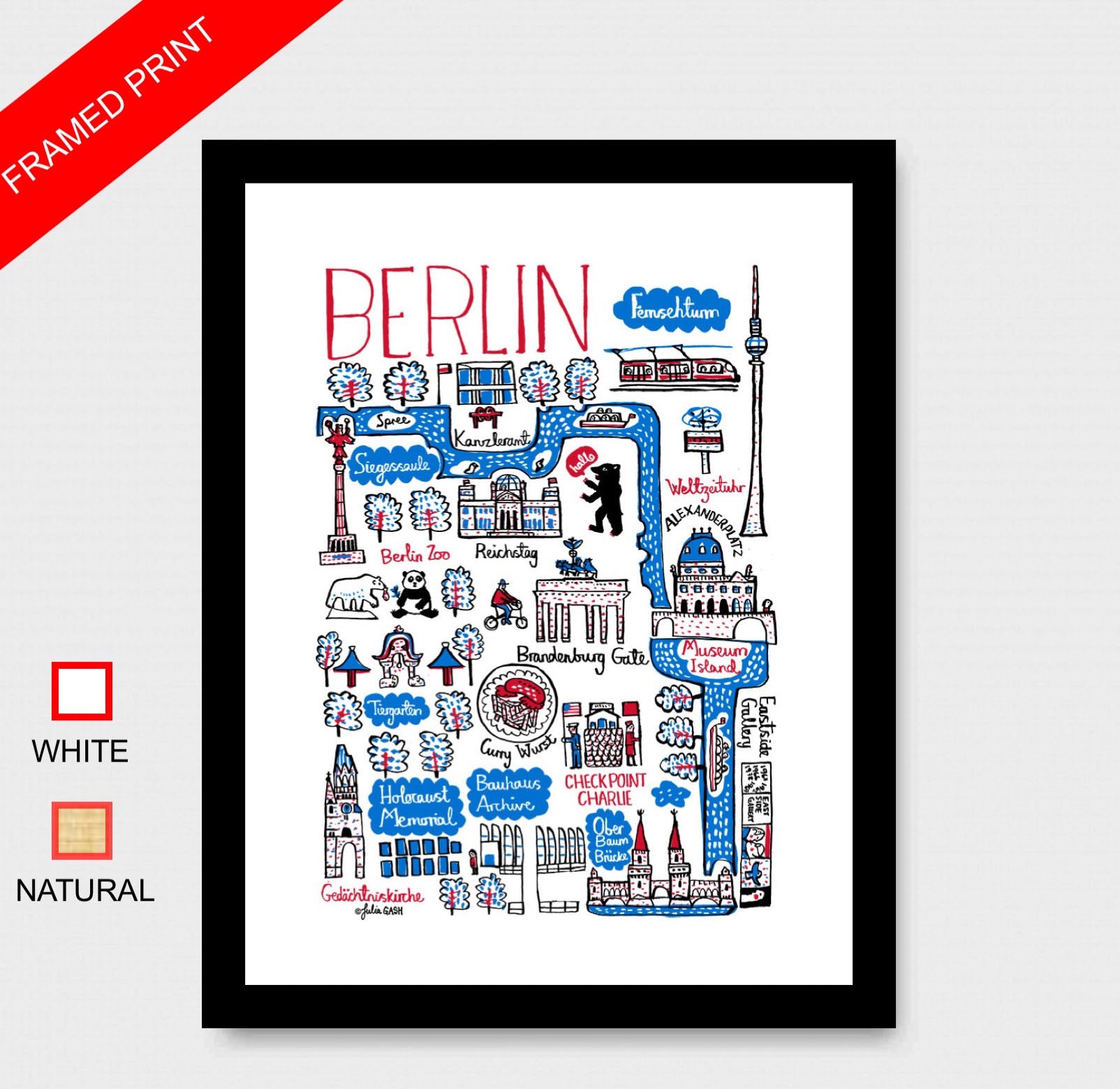 Berlin Art Print - Julia Gash