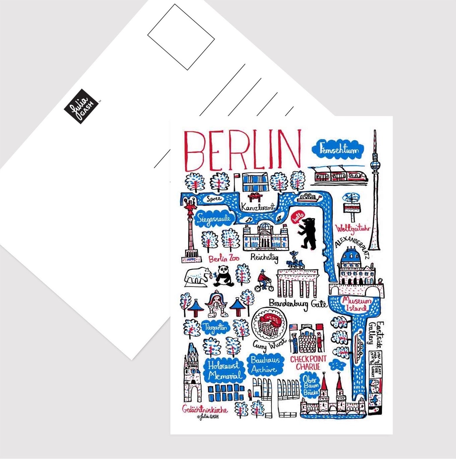 Berlin Postcard - Julia Gash