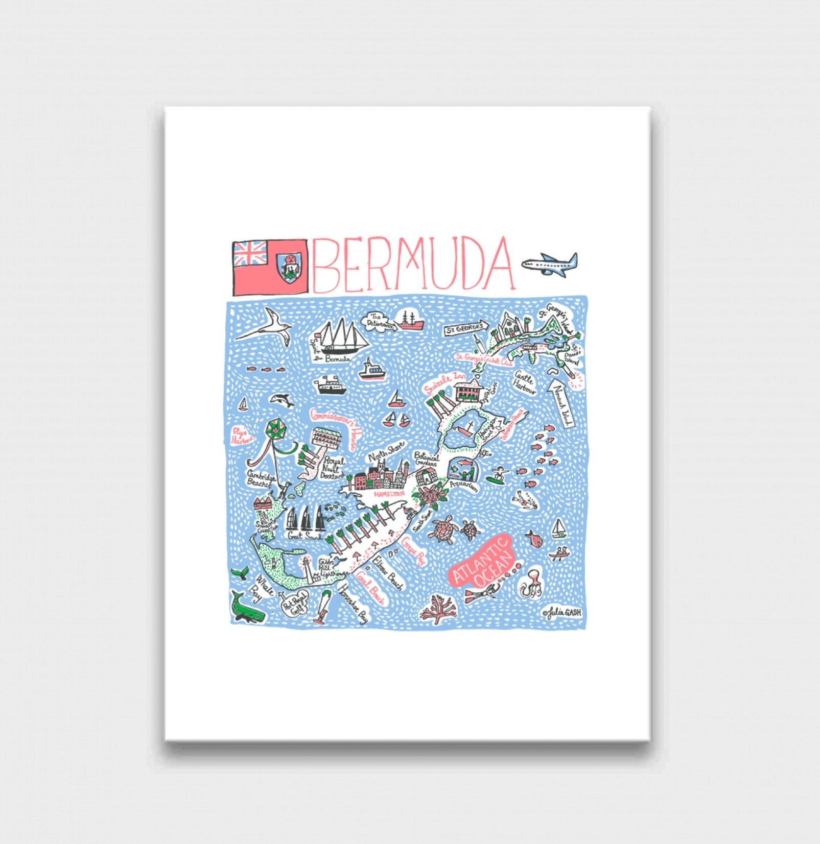 Bermuda Art Print - Julia Gash