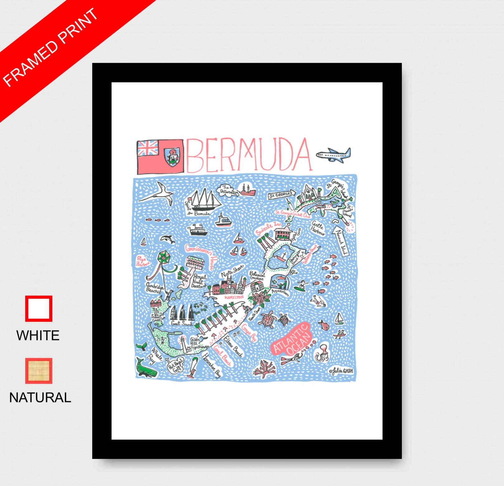 Bermuda Art Print - Julia Gash