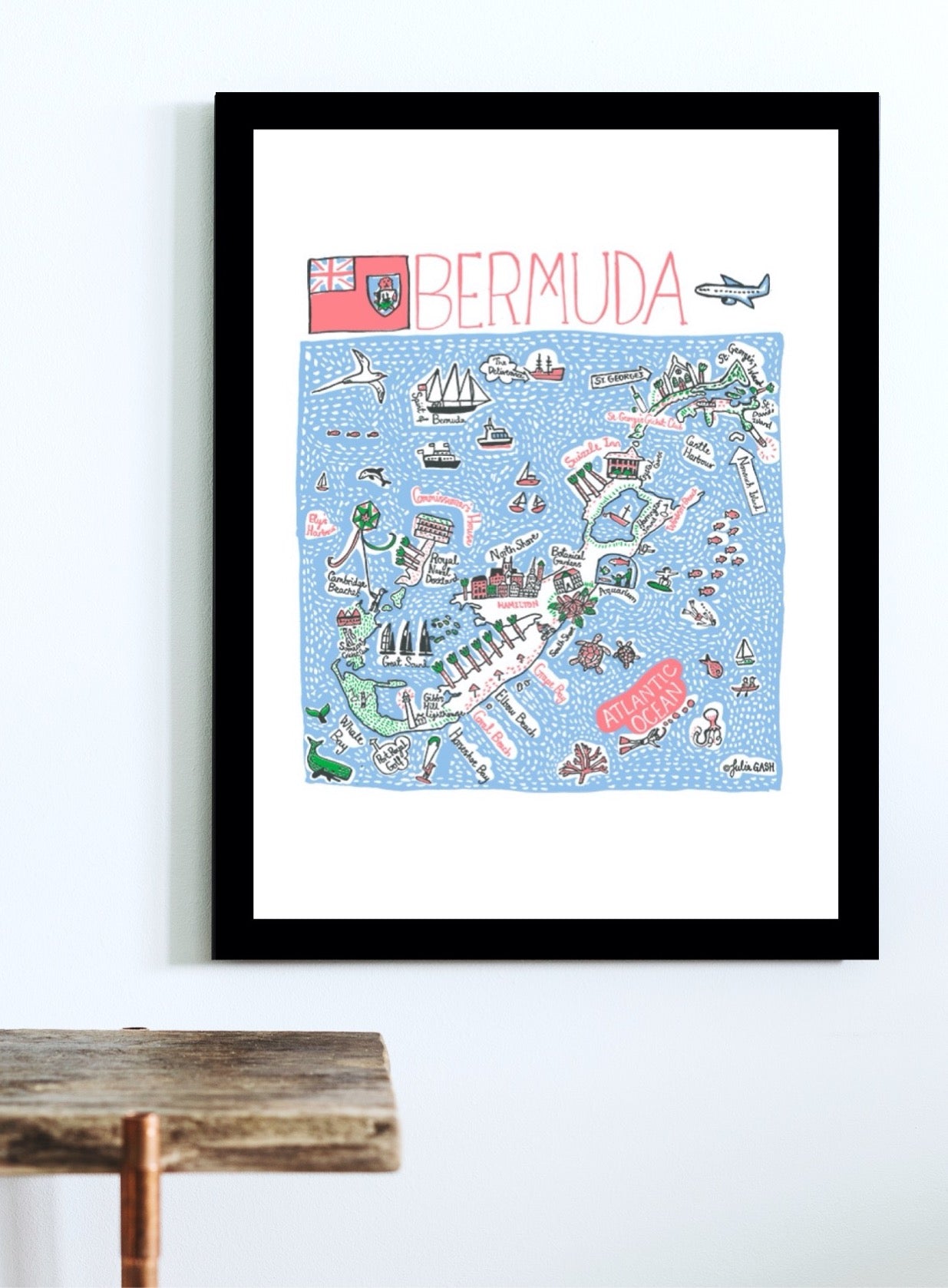 Bermuda Art Print - Julia Gash