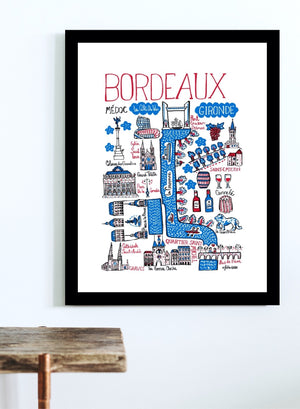 Bordeaux Art Print - Julia Gash