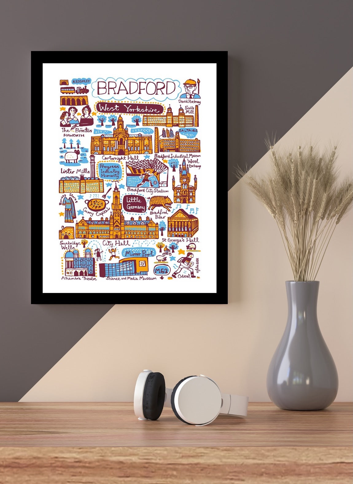 Bradford Art Print - Julia Gash