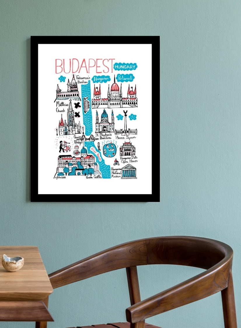 Budapest Art Print - Julia Gash