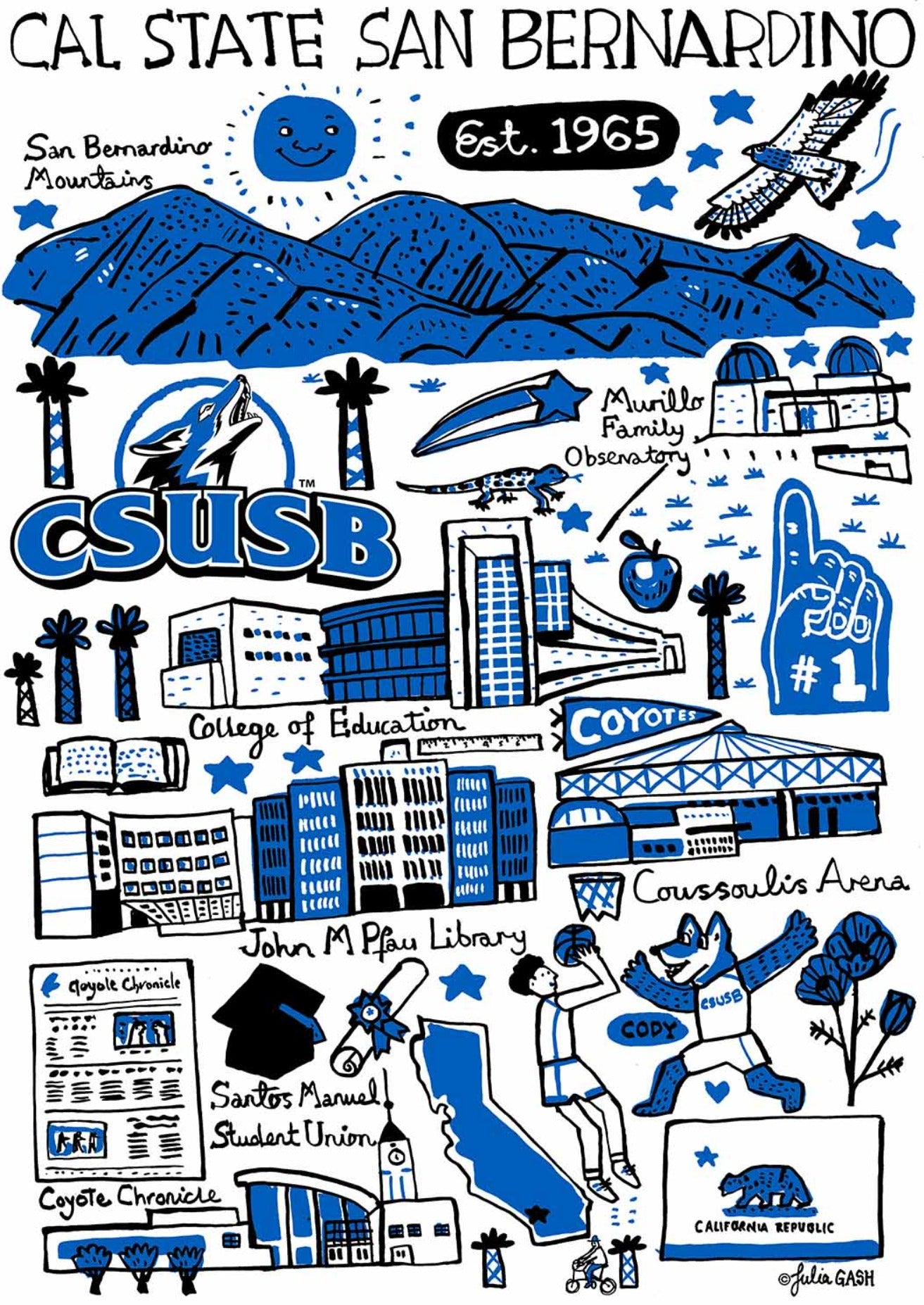 CSU San Bernardino by Julia Gash