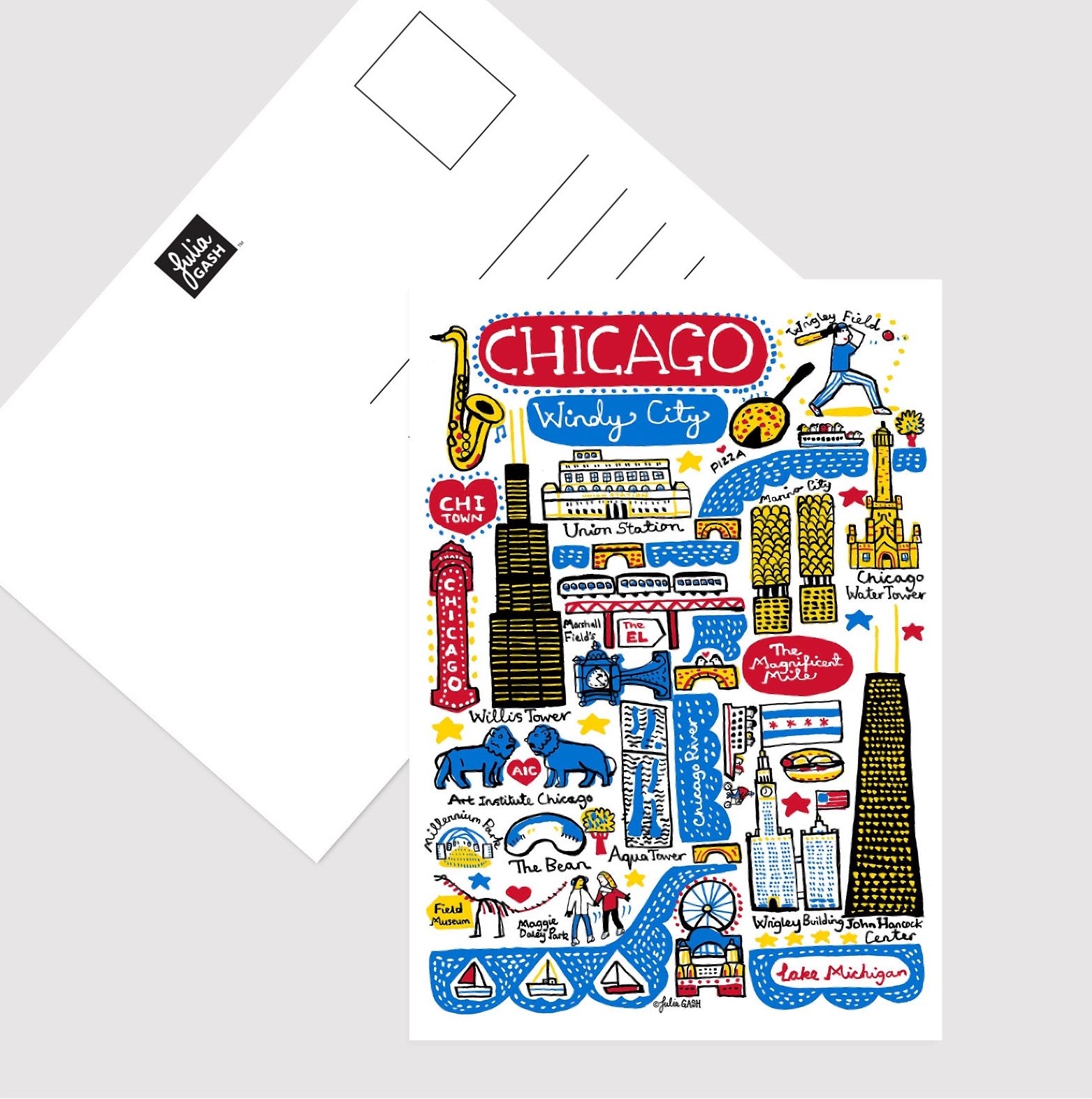 Chicago Postcard - Julia Gash