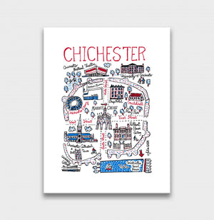 Chichester Art Print - Julia Gash