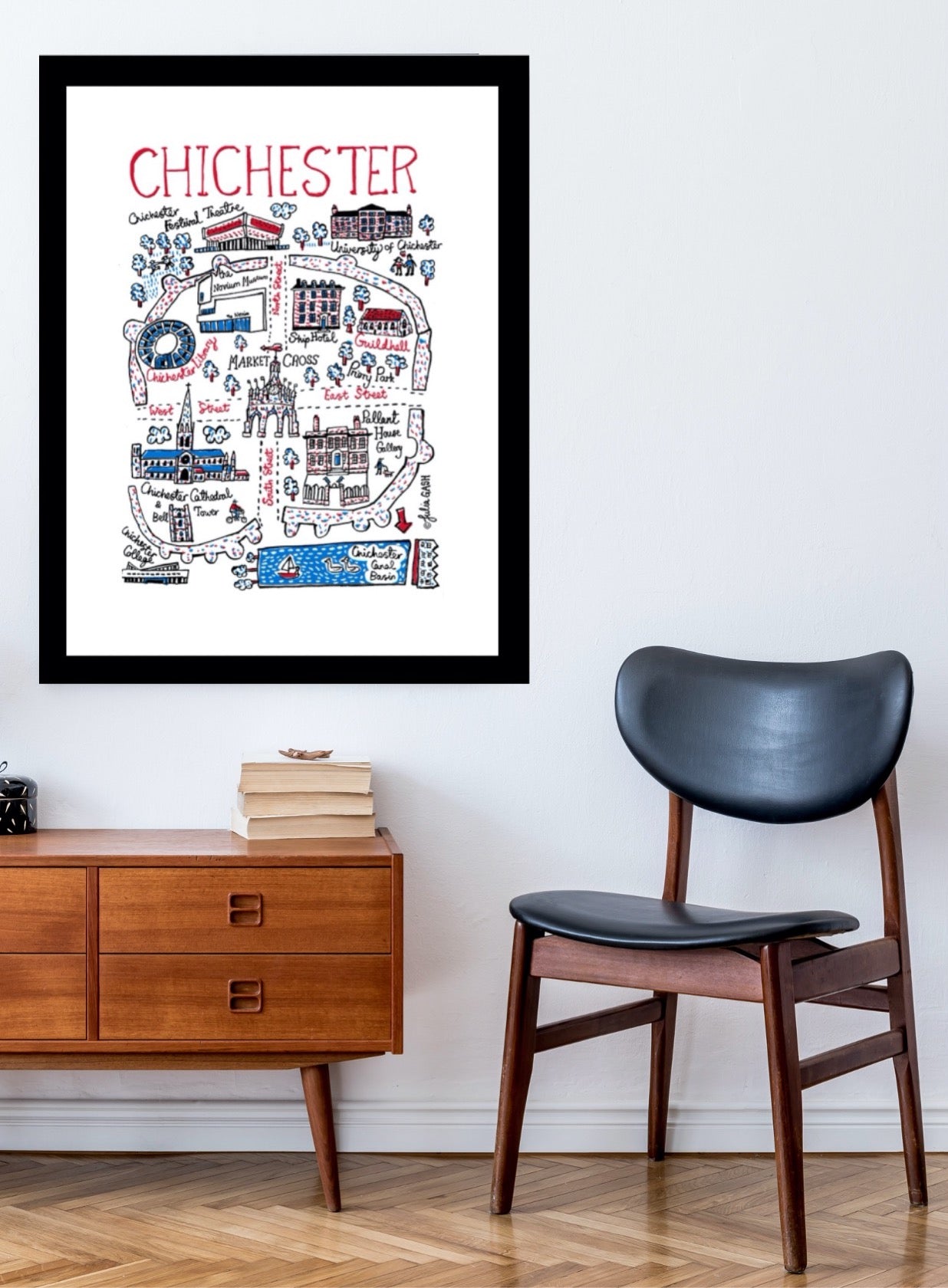 Chichester Art Print - Julia Gash