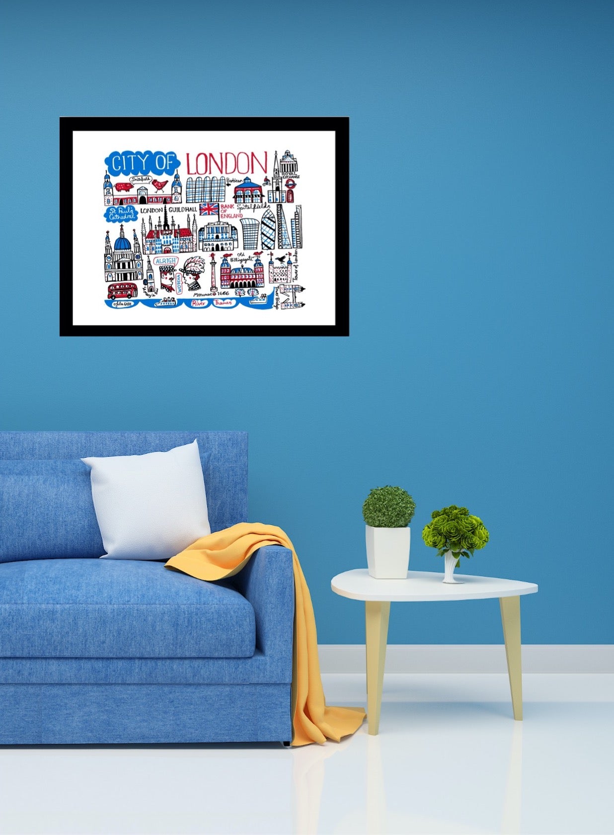 City of London Art Print - Julia Gash