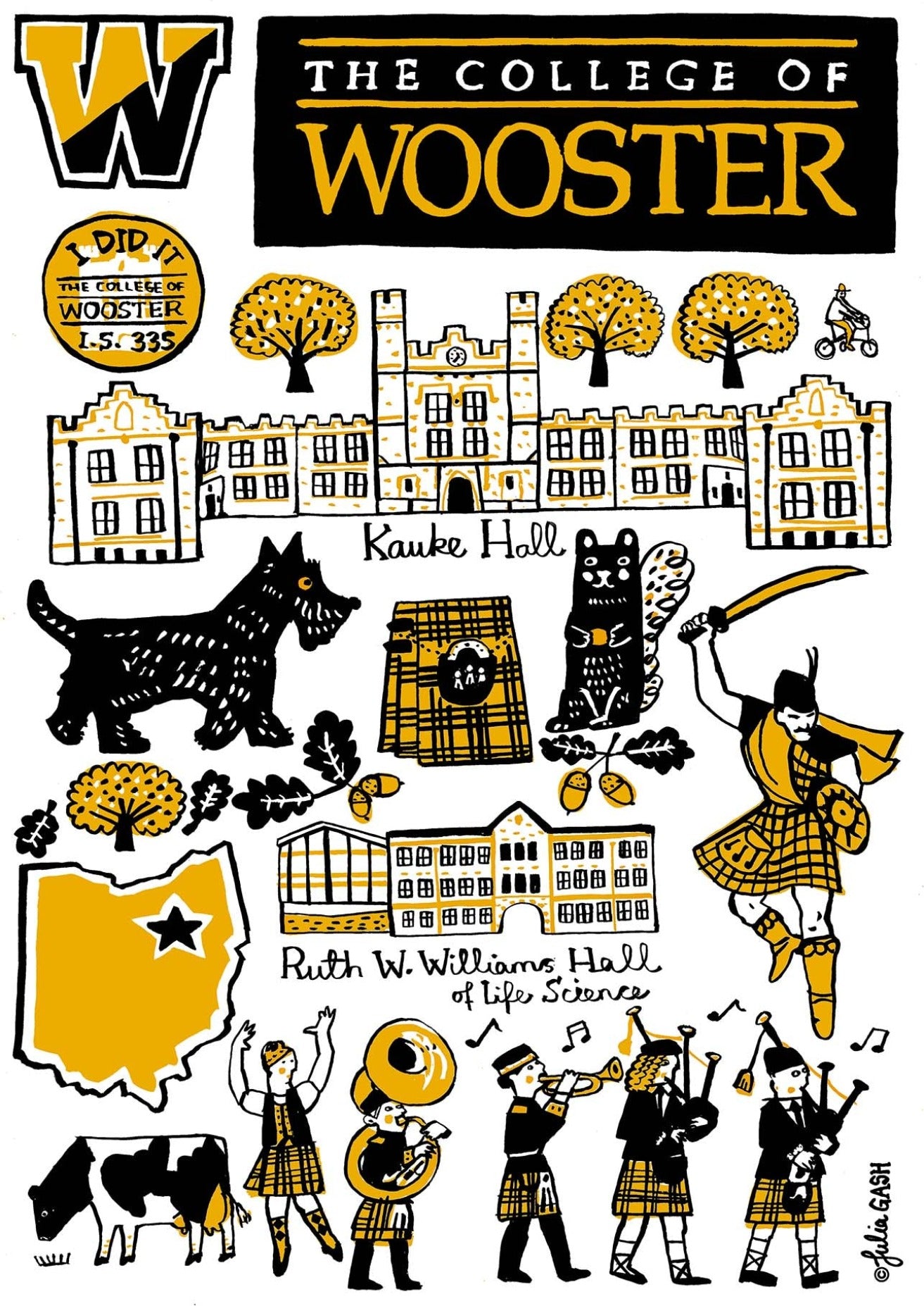 College of Wooster by Julia Gash