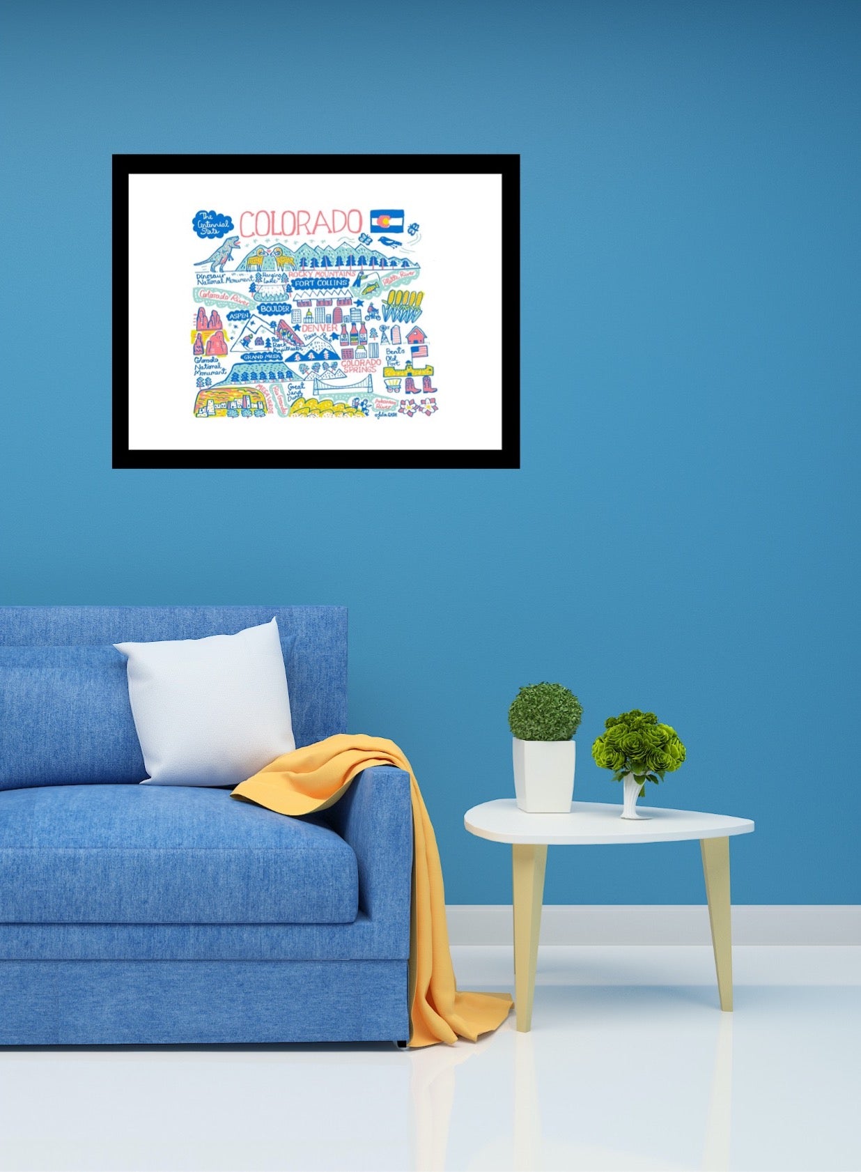 Colorado Art Print - Julia Gash