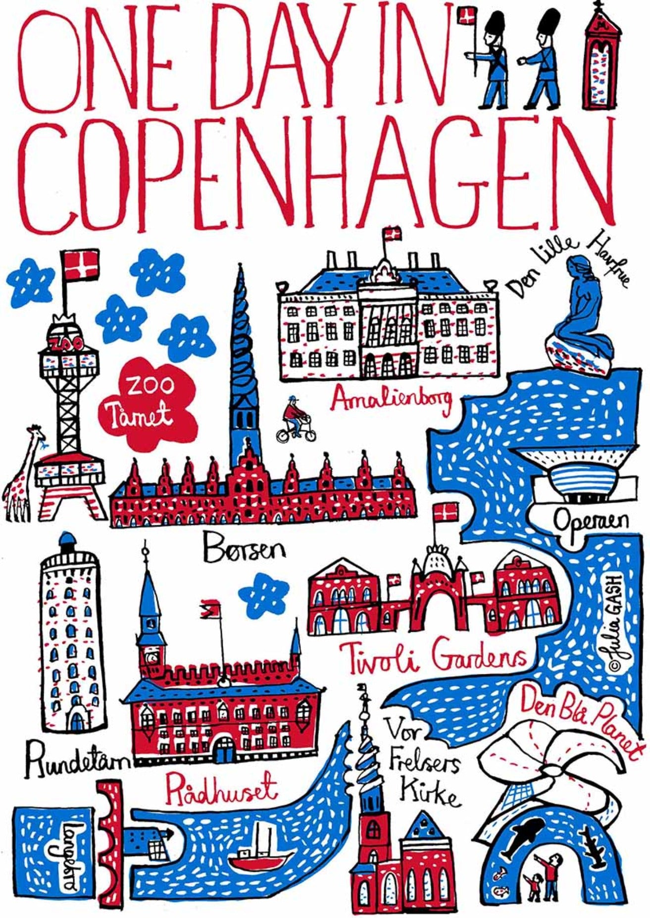 Copenhagen Art Print - Julia Gash