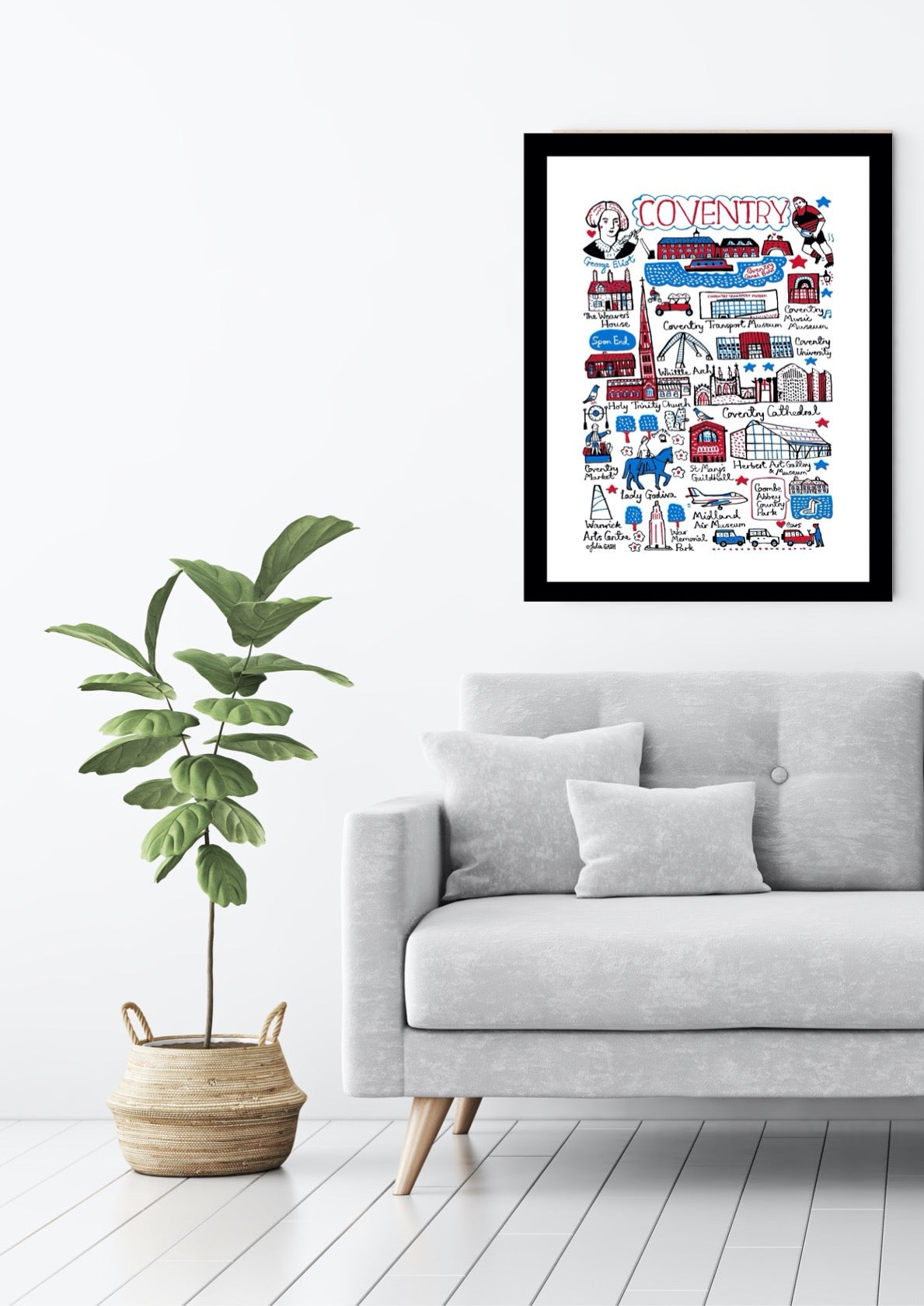 Coventry Art Print - Julia Gash