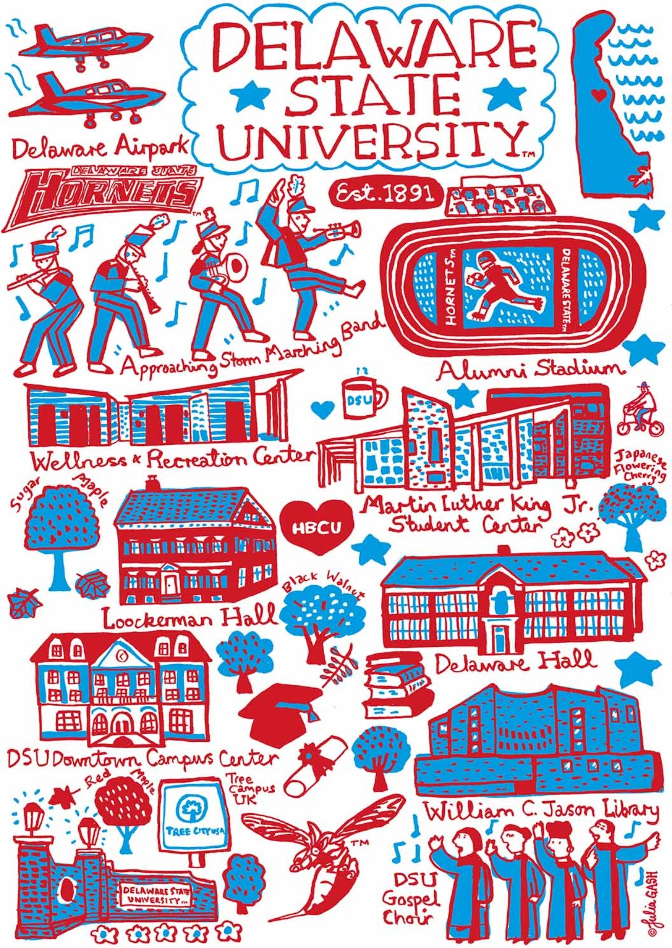 Delaware State University Design Julia Gash