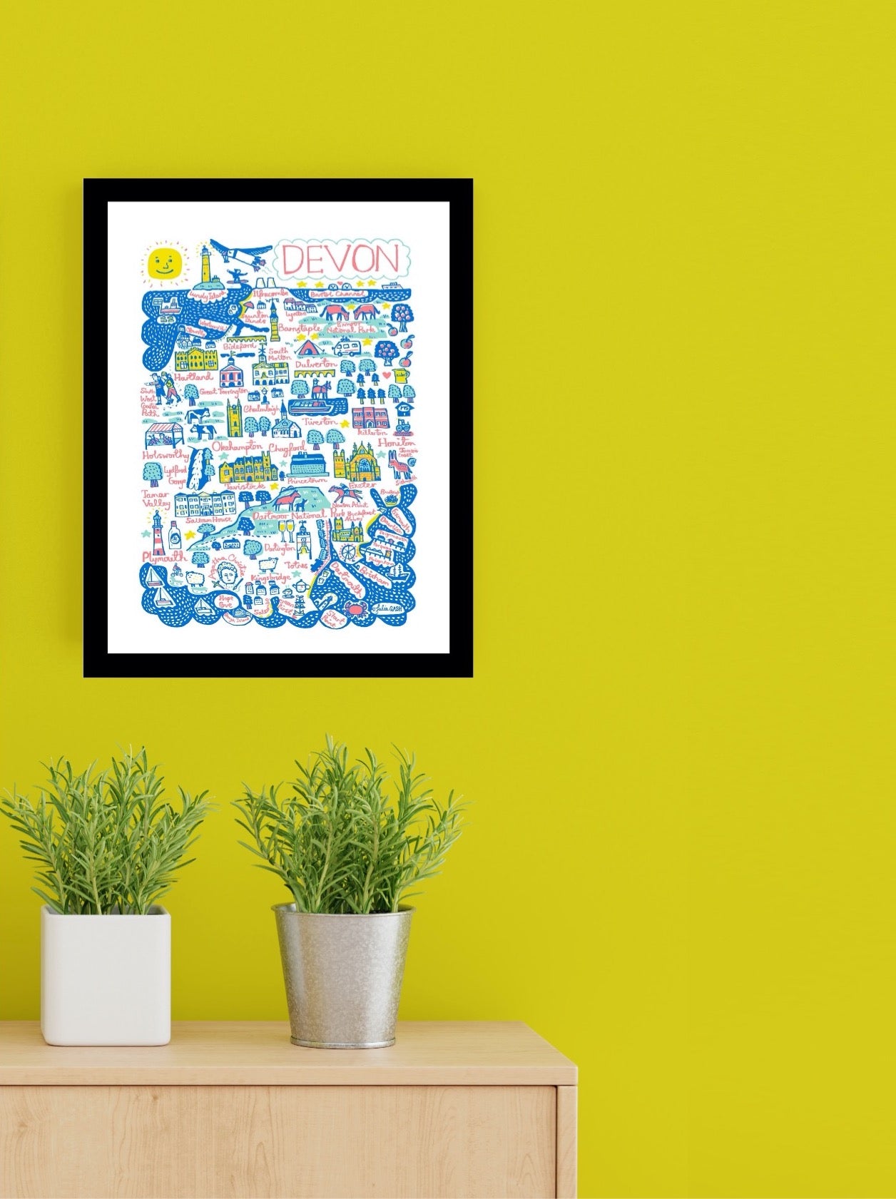 Devon Art Print - Julia Gash