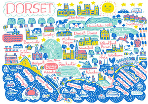Dorset Art Print - Julia Gash