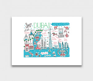 Dubai Art Print - Julia Gash
