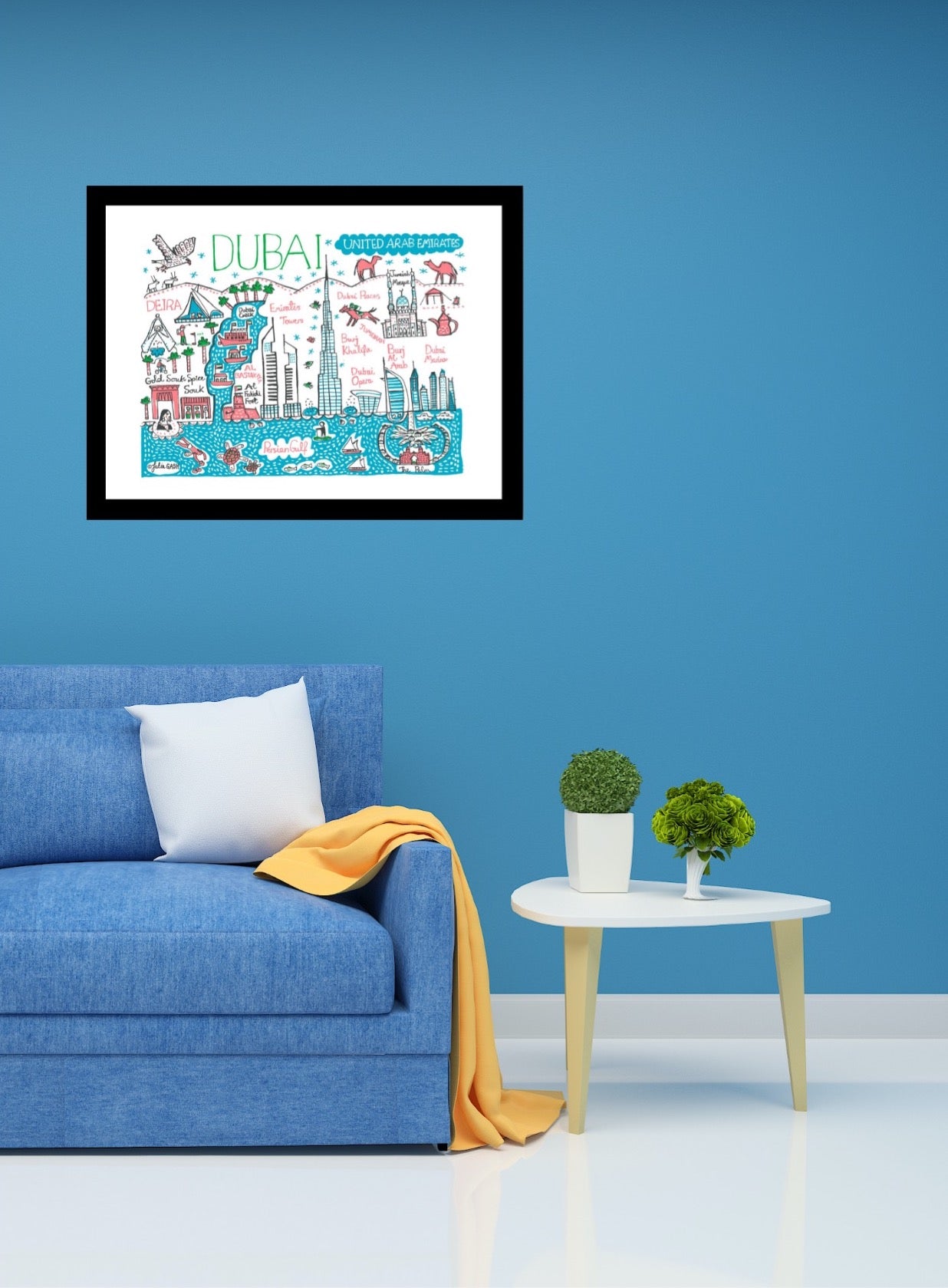 Dubai Art Print - Julia Gash