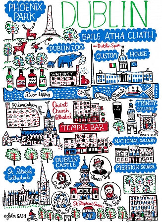 Dublin Art Print - Julia Gash