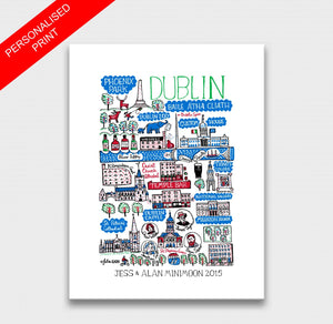 Dublin Art Print - Julia Gash