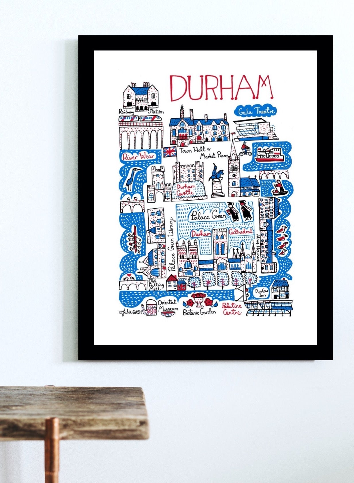 Durham Art Print - Julia Gash