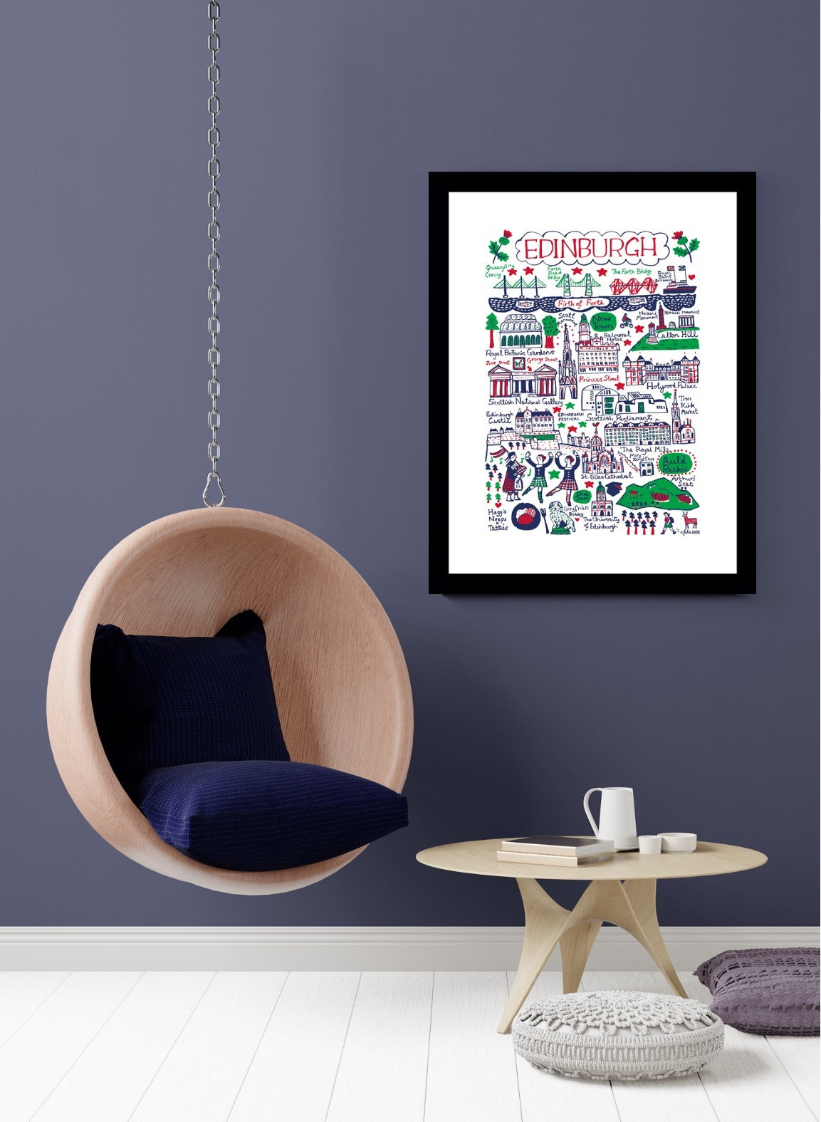 Edinburgh Art Print - Julia Gash