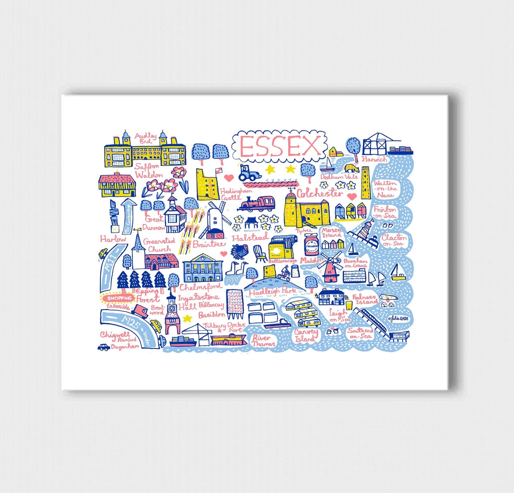 Essex Art Print - Julia Gash