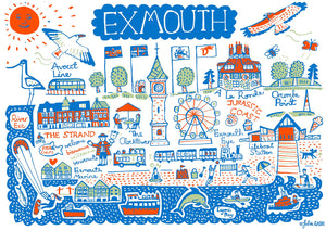 Exmouth Art Print - Julia Gash