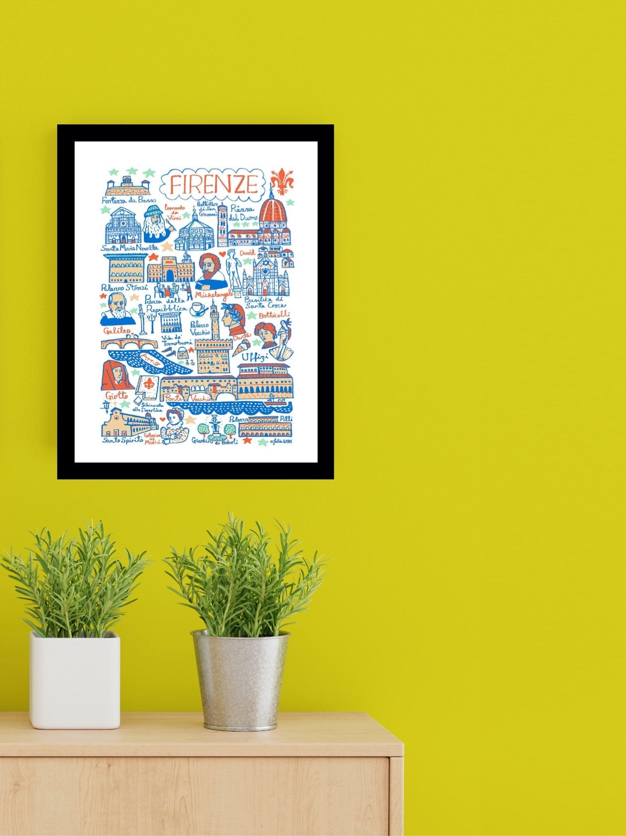 Firenze - Florence Art Print - Julia Gash