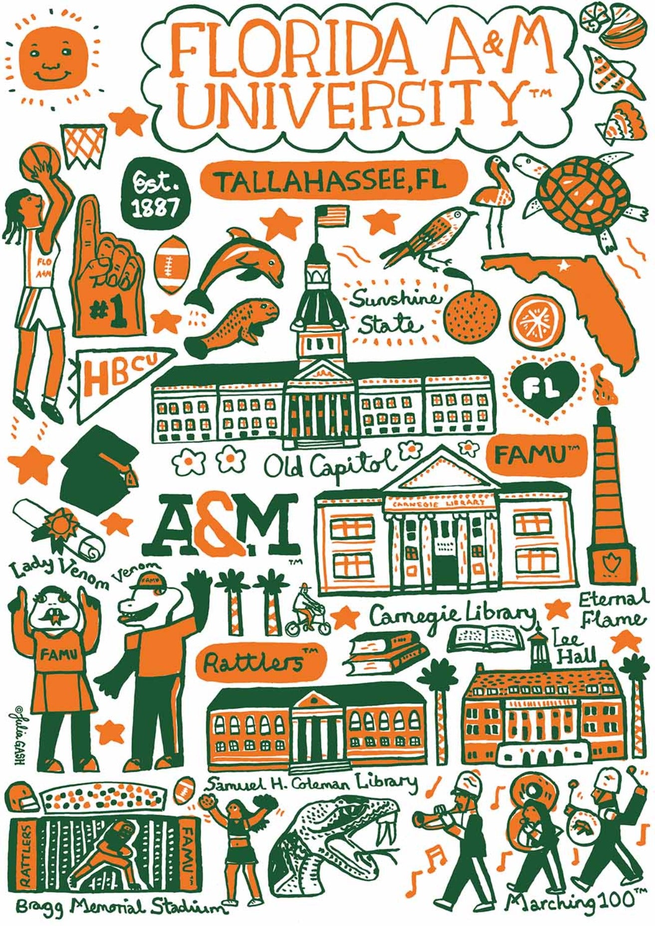 Florida A&M University by Julia Gash