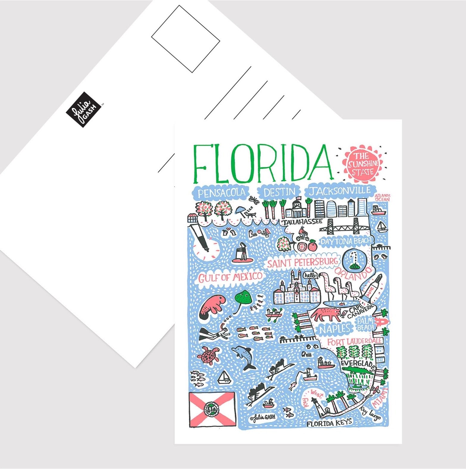 Florida Postcard - Julia Gash