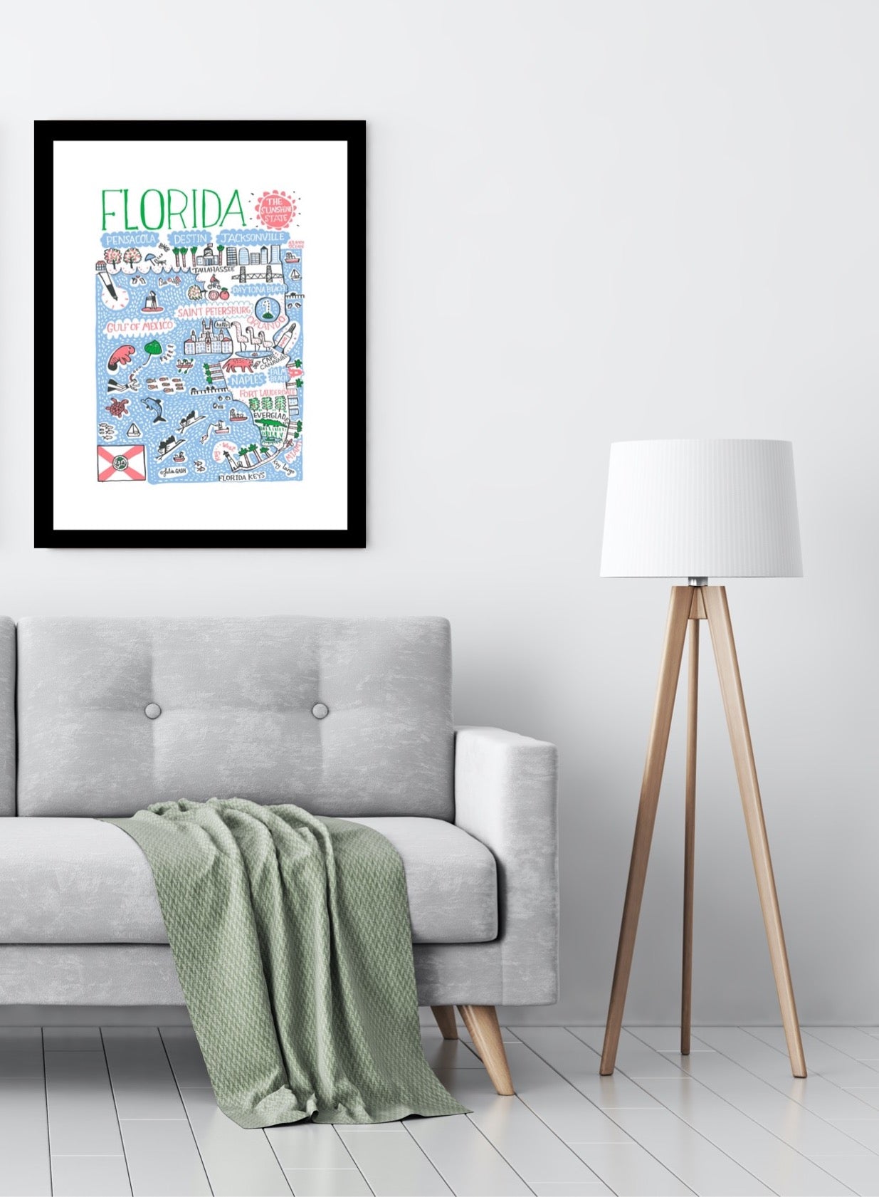 Florida Art Print - Julia Gash