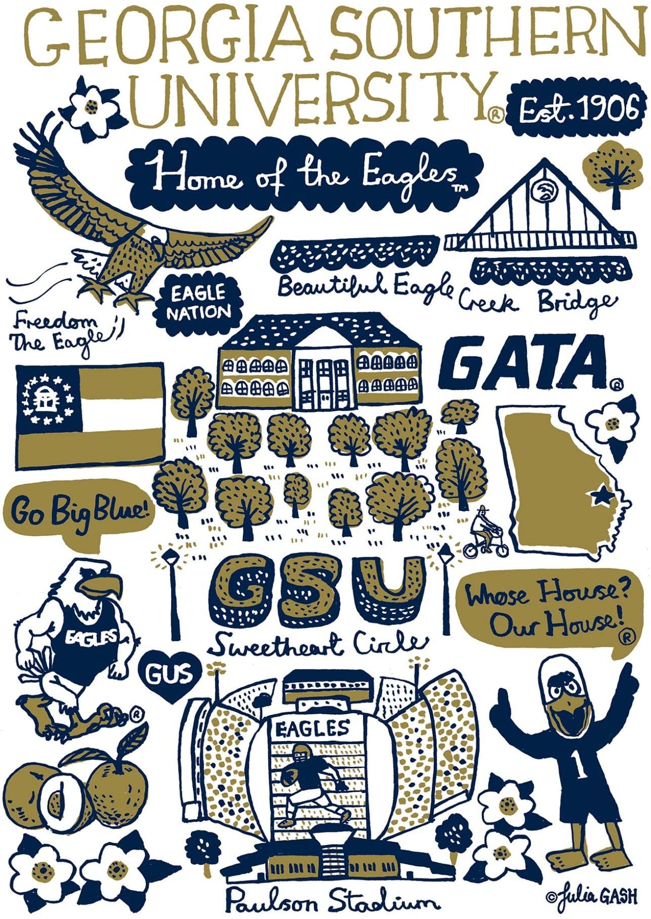 Georgia Southern University by Julia Gash