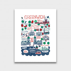 Greenwich Art Print - Julia Gash