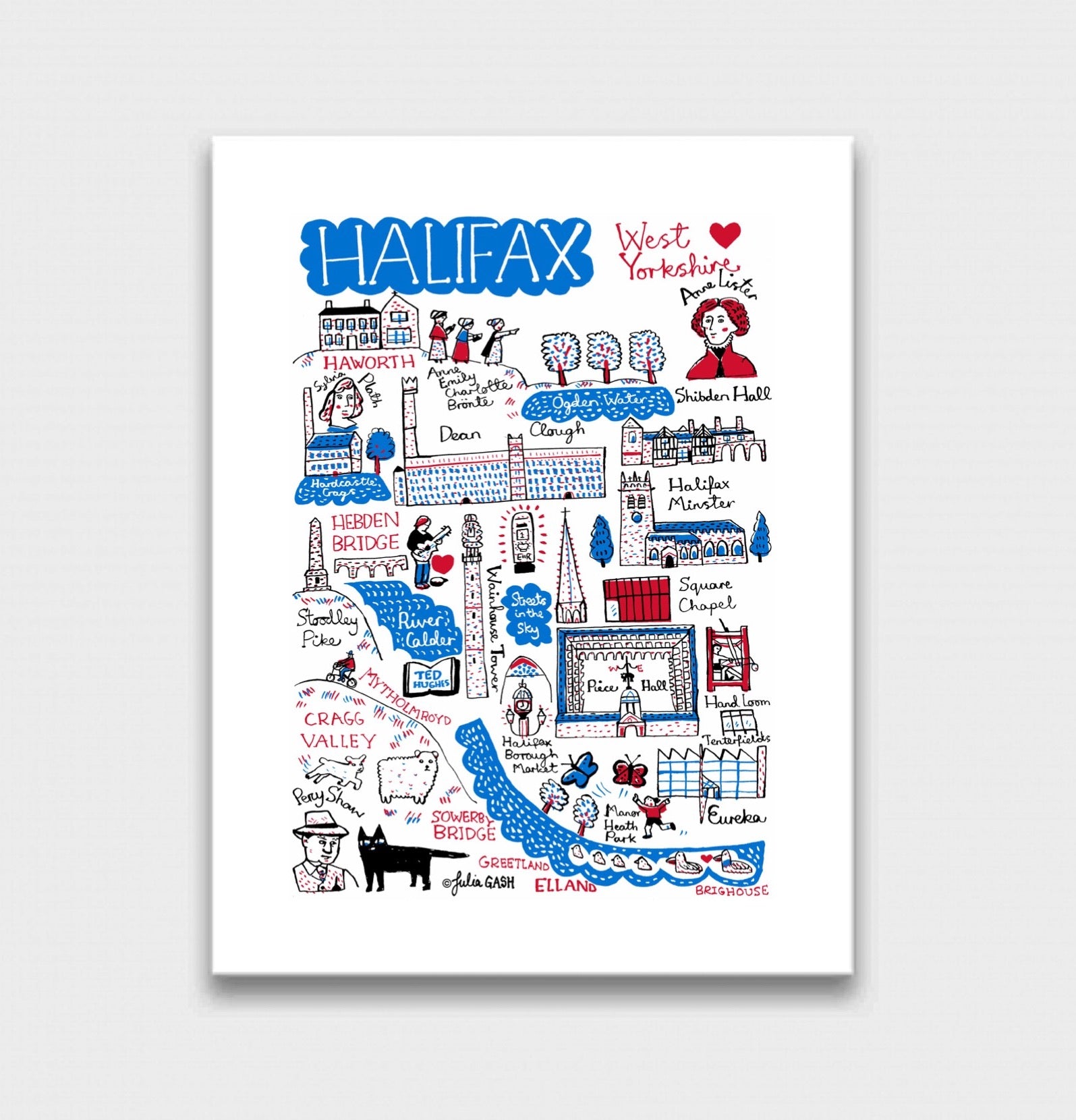 Halifax Art Print - Julia Gash