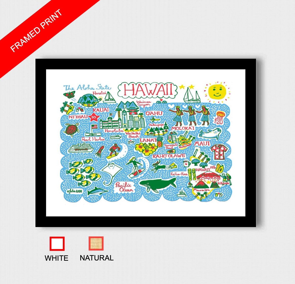 Hawaii Art Print - Julia Gash