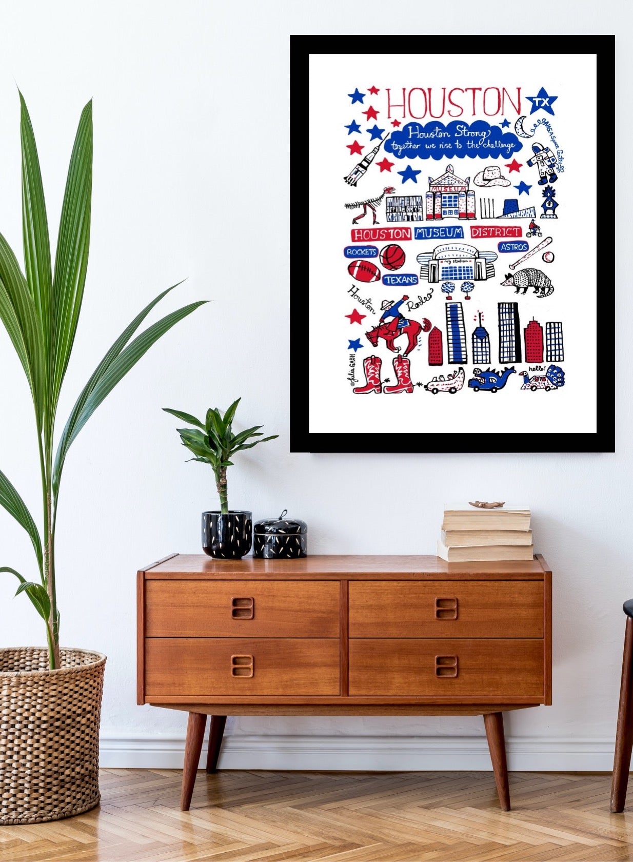 Houston Art Print - Julia Gash