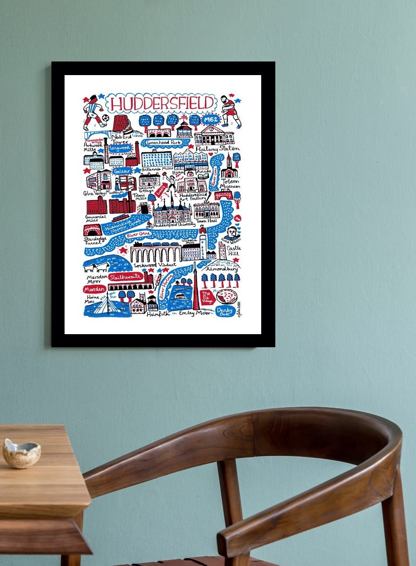 Huddersfield Art Print - Julia Gash