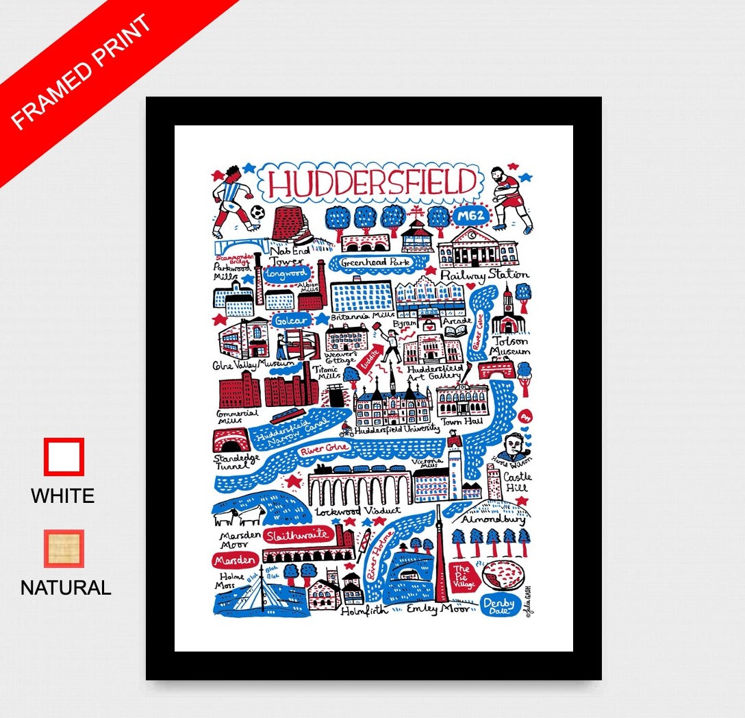 Huddersfield Art Print - Julia Gash